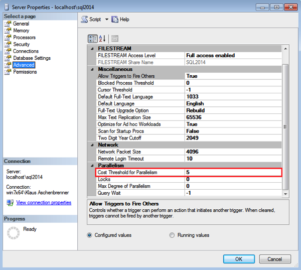 You also have to change the Cost Threshold for Parallelism!