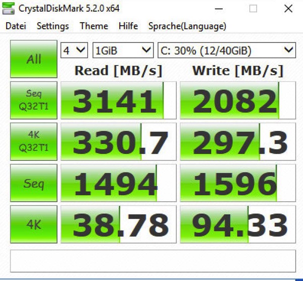 The Samsung 960 M.2 SSD is just *awesome* FAST!