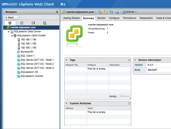 My brand-new VMware vSphere Home Lab!