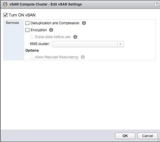 Enable VMware vSAN