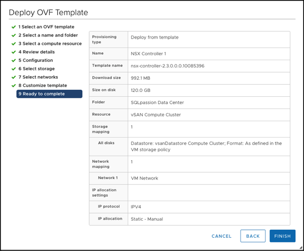 Confirming the Deployment of the NSX-T Controller