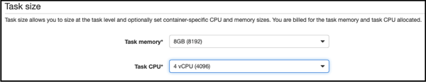 Setting the Task Size