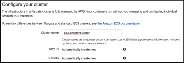 Editing the Cluster Definition