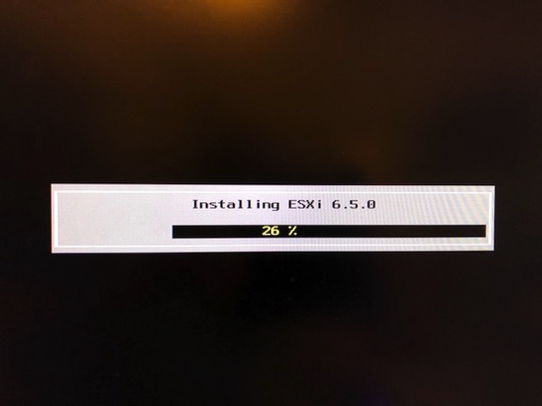 Installing VMware ESXi 6.5