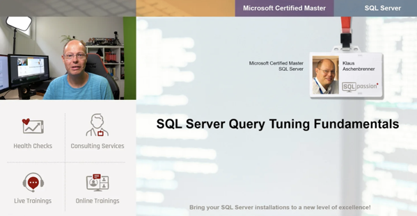 SQL Server Query Tuning Fundamentals