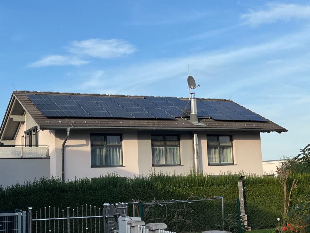 Our solar panel array