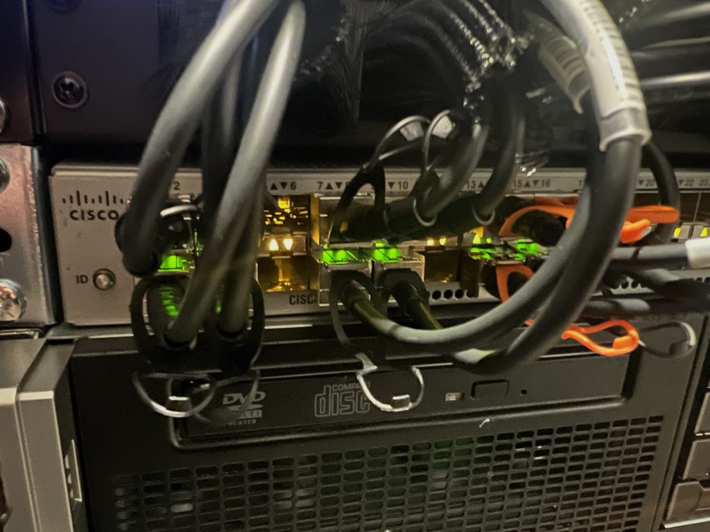 The Cisco Nexus 3064 switch